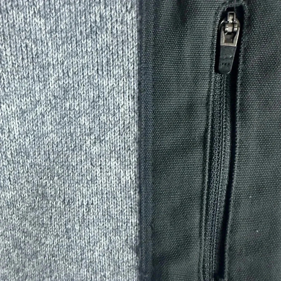 Eddie Bauer Fleece Quarter Zip Pullover Mens Large T - Picture 4 of 8